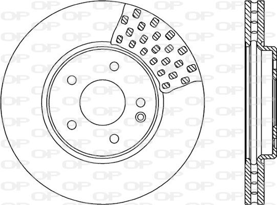 OPEN PARTS Тормозной диск BDR1315.20